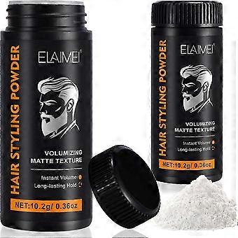 Haarpuder, Texturierendes Volumenpulver, Unisex-Haarstylingpulver, Naturmatt, verleiht dem Haar Textur und Volumen