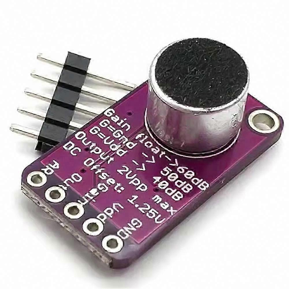 MAX9814 Microphone Amplifier Module with AGC