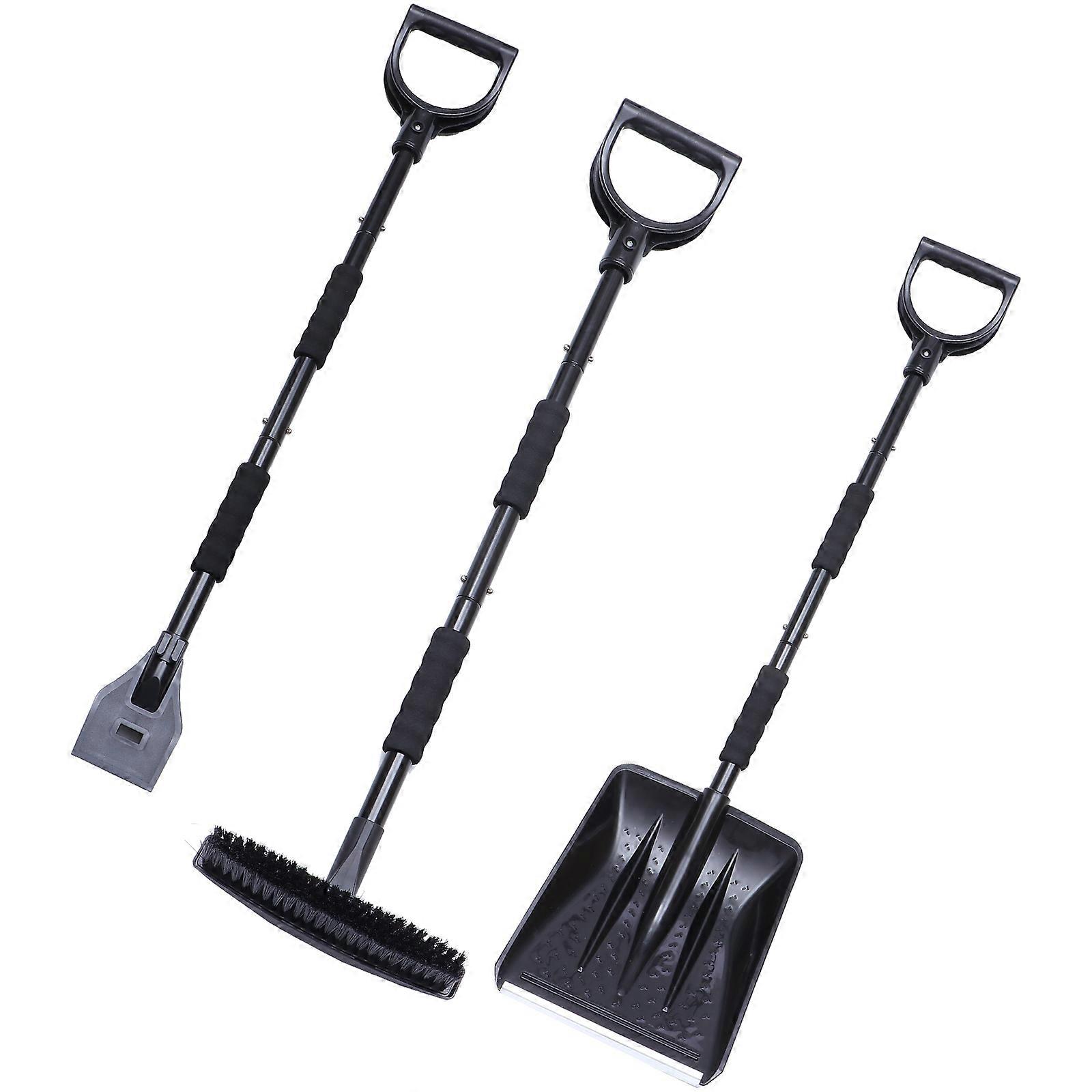 Schneeräumgerät, abnehmbare Schneebürste, Eiswerkzeuge, 1 Set