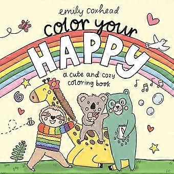 Kleur je geluk: een schattig en gezellig kleurboek