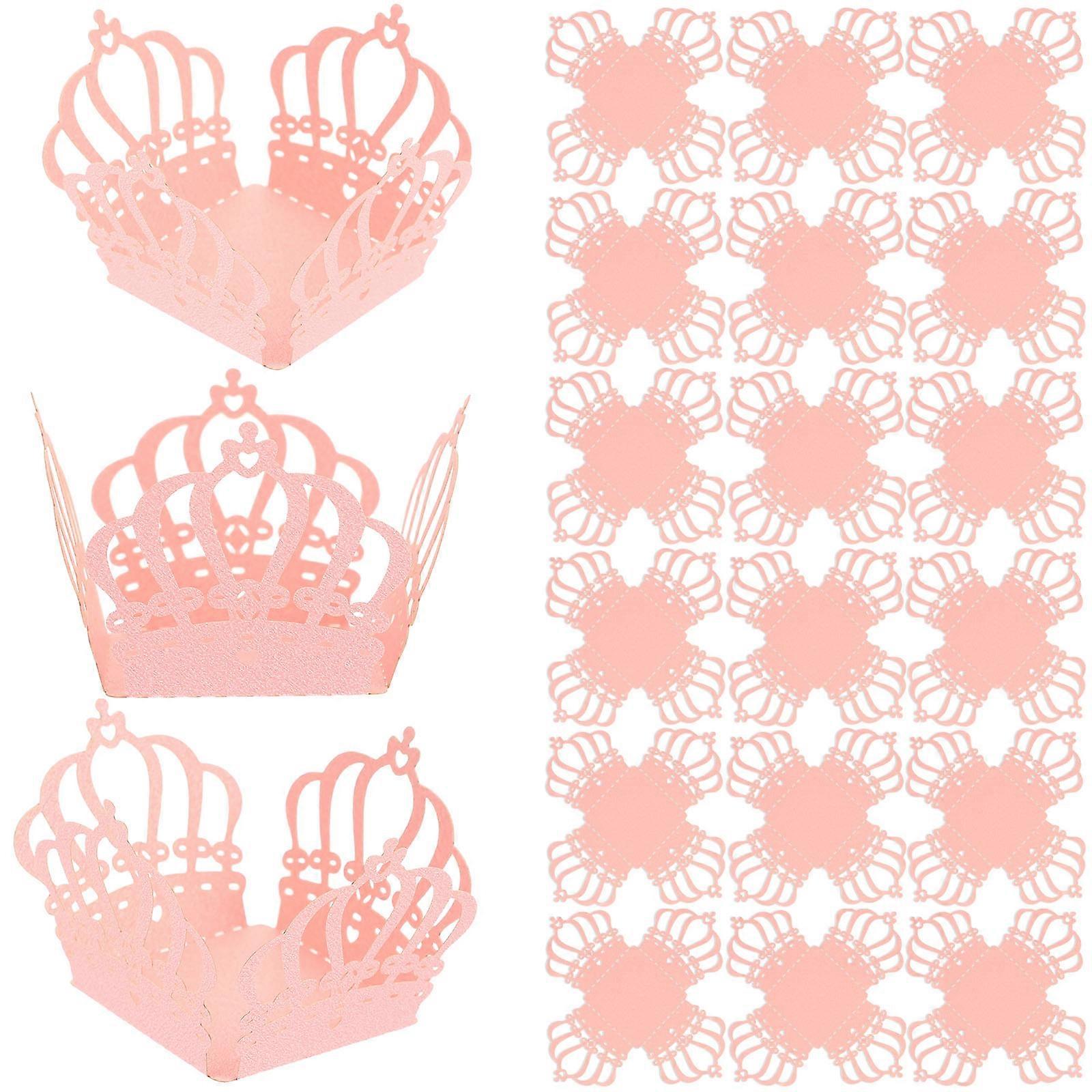 Paper Boxes Paper for Storage 50Pcs Pink Candy Boxes for Wedding