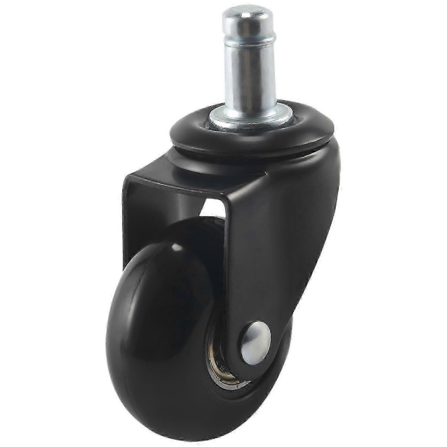 5 Pcs Replacement Chair Caster Wheels 2 Inch, with Plug-In Stem