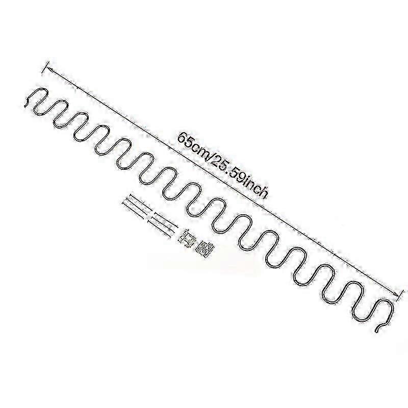 Ersatz-Sofafedern mit Clips, 45/50/60/65/70 cm lang - JS