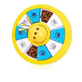 Interactive Dog Puzzle Feeder Toy - Slow Eating & IQ Training for Dogs and Cats - Safe & Engaging Treat Dispenser