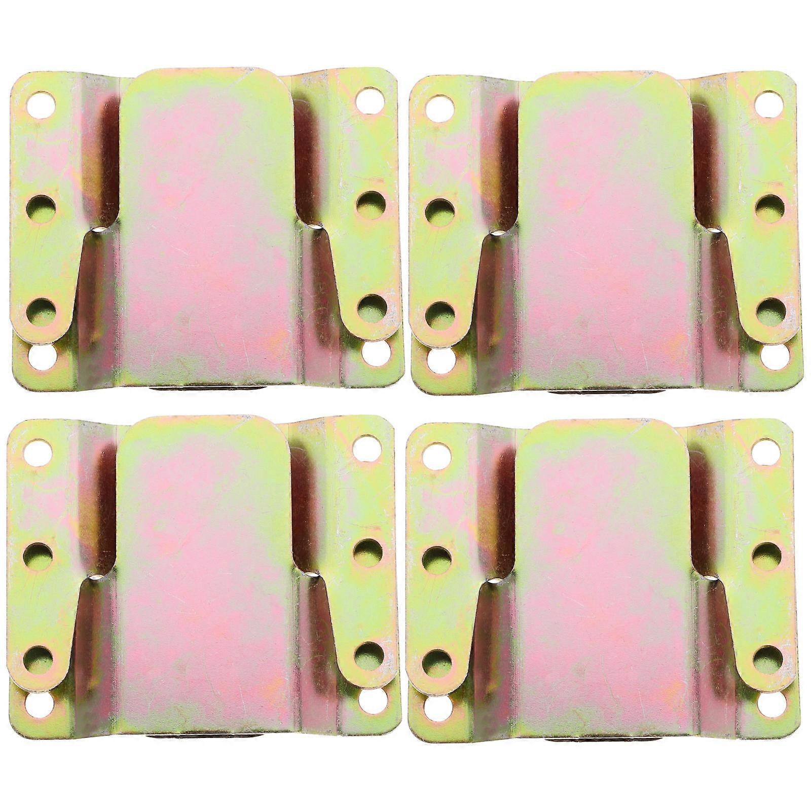 4 sett med Sectional Couch Connectors Universal Sofa Interlocking Sectional Sofa Fastener