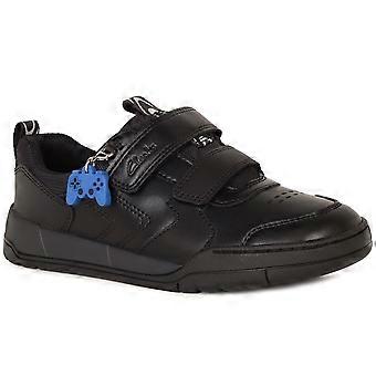 Clarks Laser Play K Boys School Shoes
