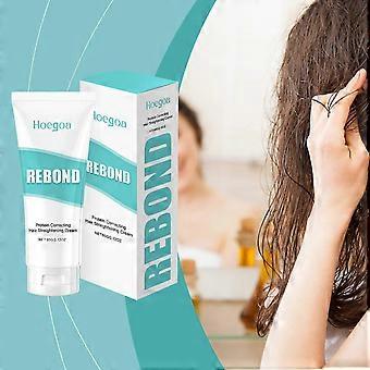 Protein Haarglättungscreme, Protein korrigierende Haarglättungscreme, Seide & Glanz Haarglättungscreme, Haarglättungscreme für Cur