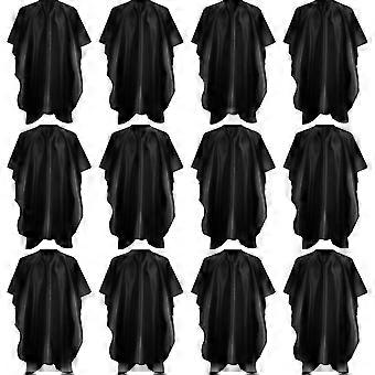 12 stykker vanntett frisørsalong kappe hårklipp frisør kappe frisør frisør kappe hårstyling skjæring kappe frisørsalong forkle for frisør, salong