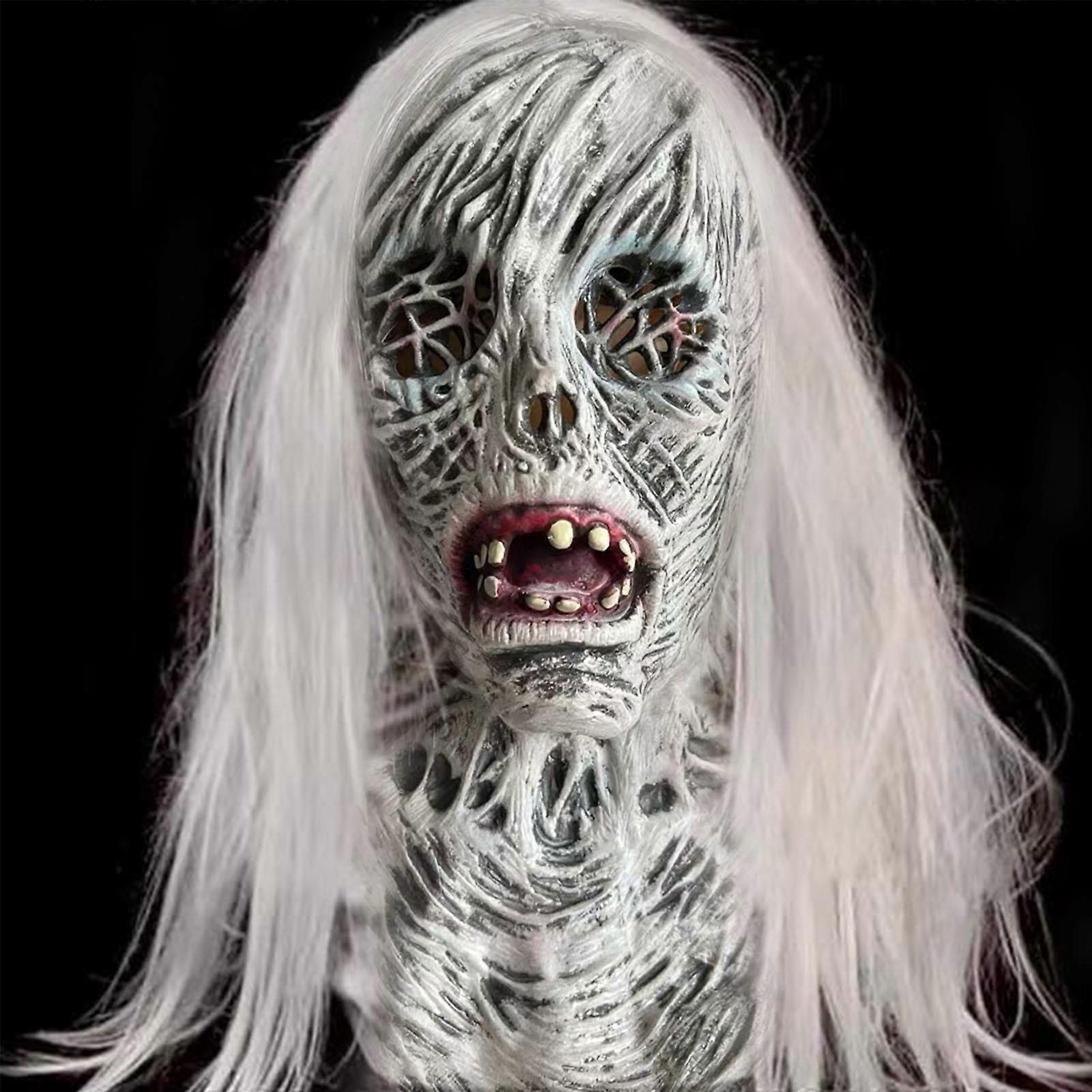 Terrifying demon latex mask