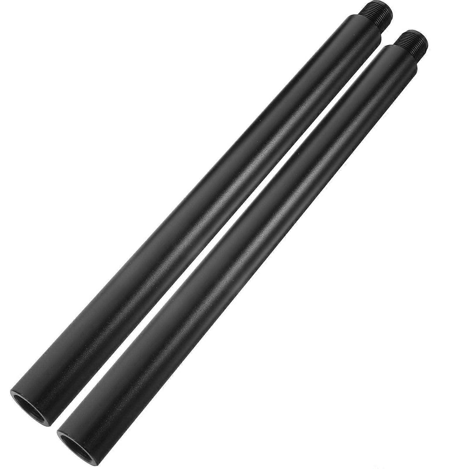 2pcs Speaker Pole Mount Thread Speaker Mount Pole 23.5cm Extended Pole
