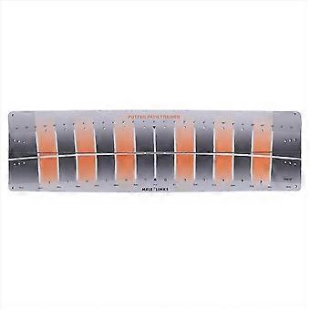 MELE LINKS Putter de golf portátil Putting Mat Ayuda de entrenamiento de golf Equipo de minigolf de interior Entrenamiento AI