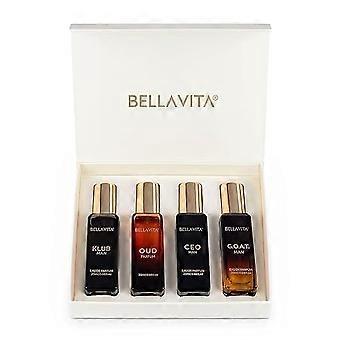 Men's Luxury Perfume Set - Long Lasting Travel Size Fragrance Gift with Woody and Citrus Scents