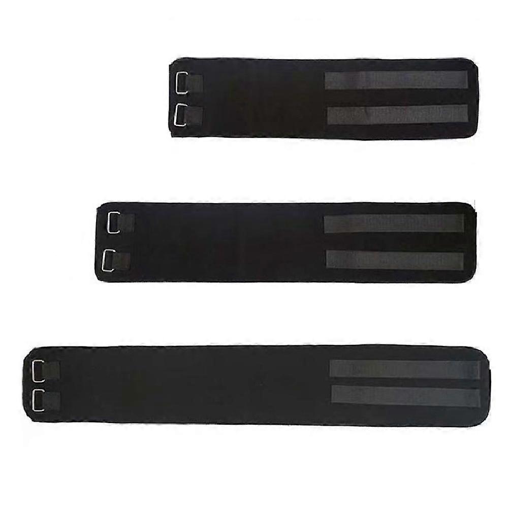 3Pcs/Set Adjustable Legs Posture Corrector Legs Protectors Black Legs Correction Belts Multi-functional Comcompatible withtable
