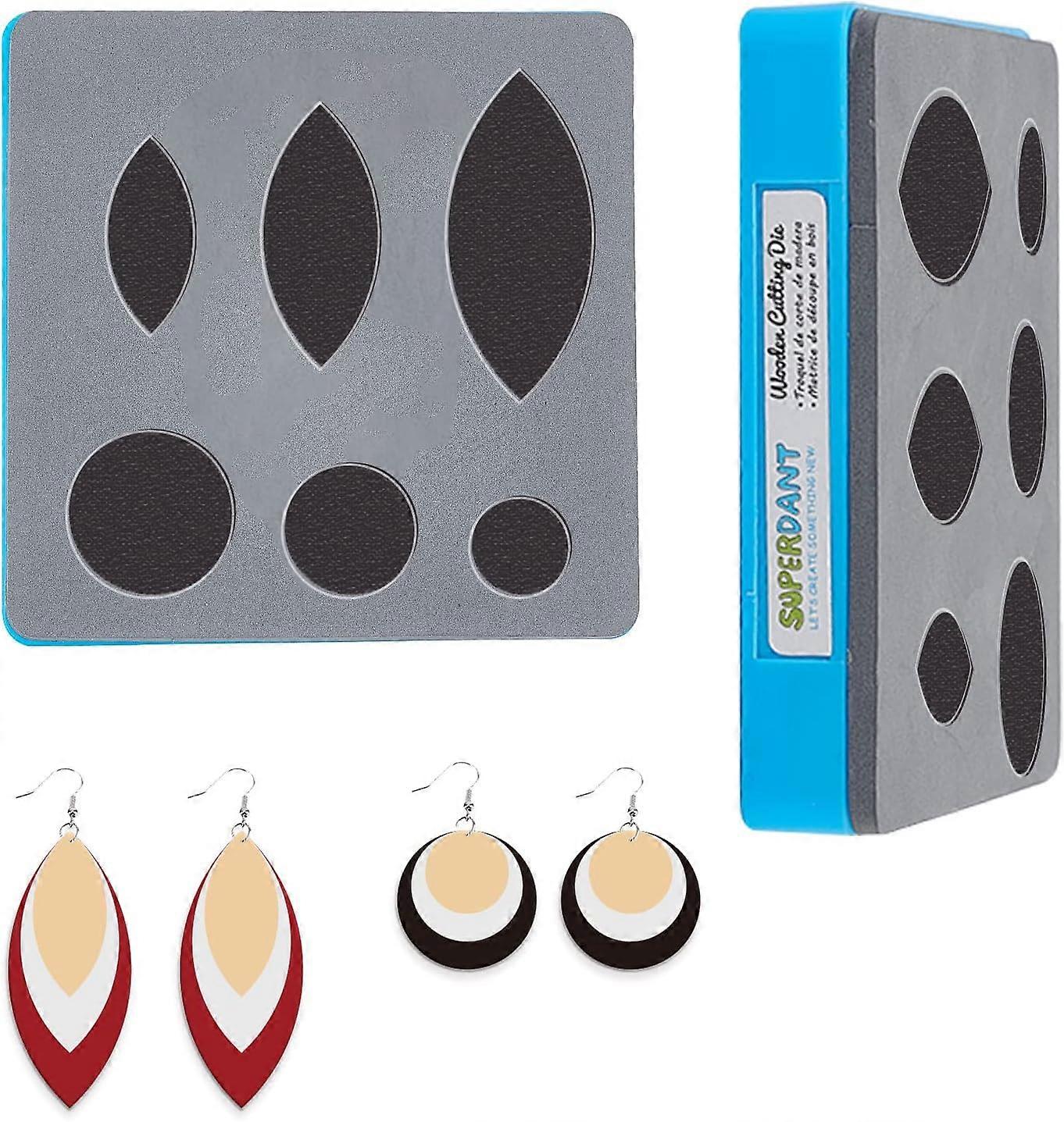 Triple Leaf Round crossing Die with Plastic