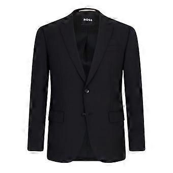 Boss Mens Lapel Collar Suit Jacket
