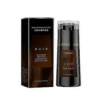 Hair Shampoo (Brown) Plant-Based Care Multi-Color Diy Color Show Trendy Hair Care, Gentle And Easy To Color Shampoo