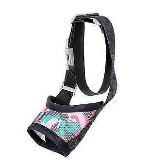 Dog Muzzle German Dog Comfortable Strap Secure Muzzle Medium Large Breeds Mouth Guard Strap Breathable Muzzle S.