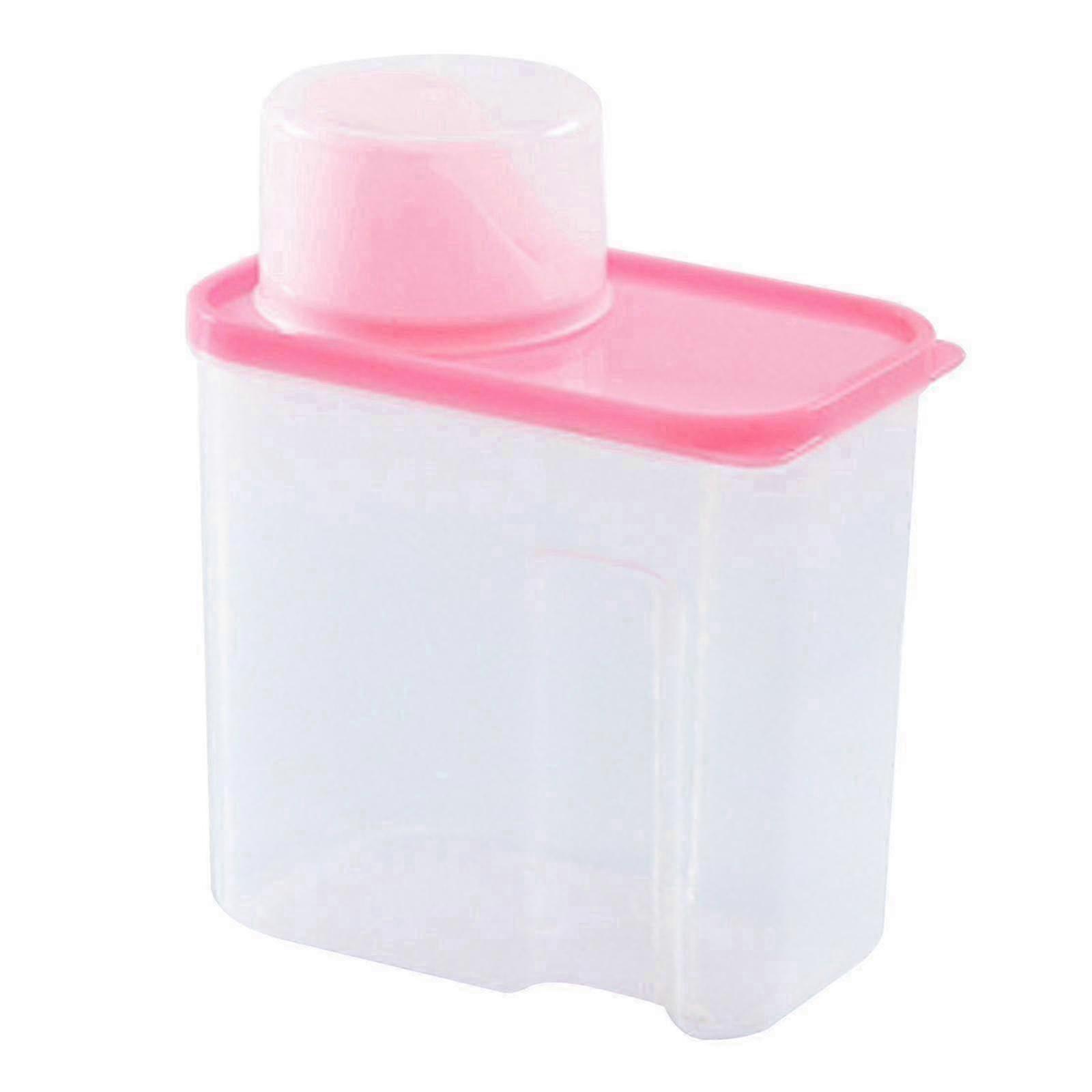 Clear Plastic Container for Storing Laundry Detergent – Space-Saving Solution