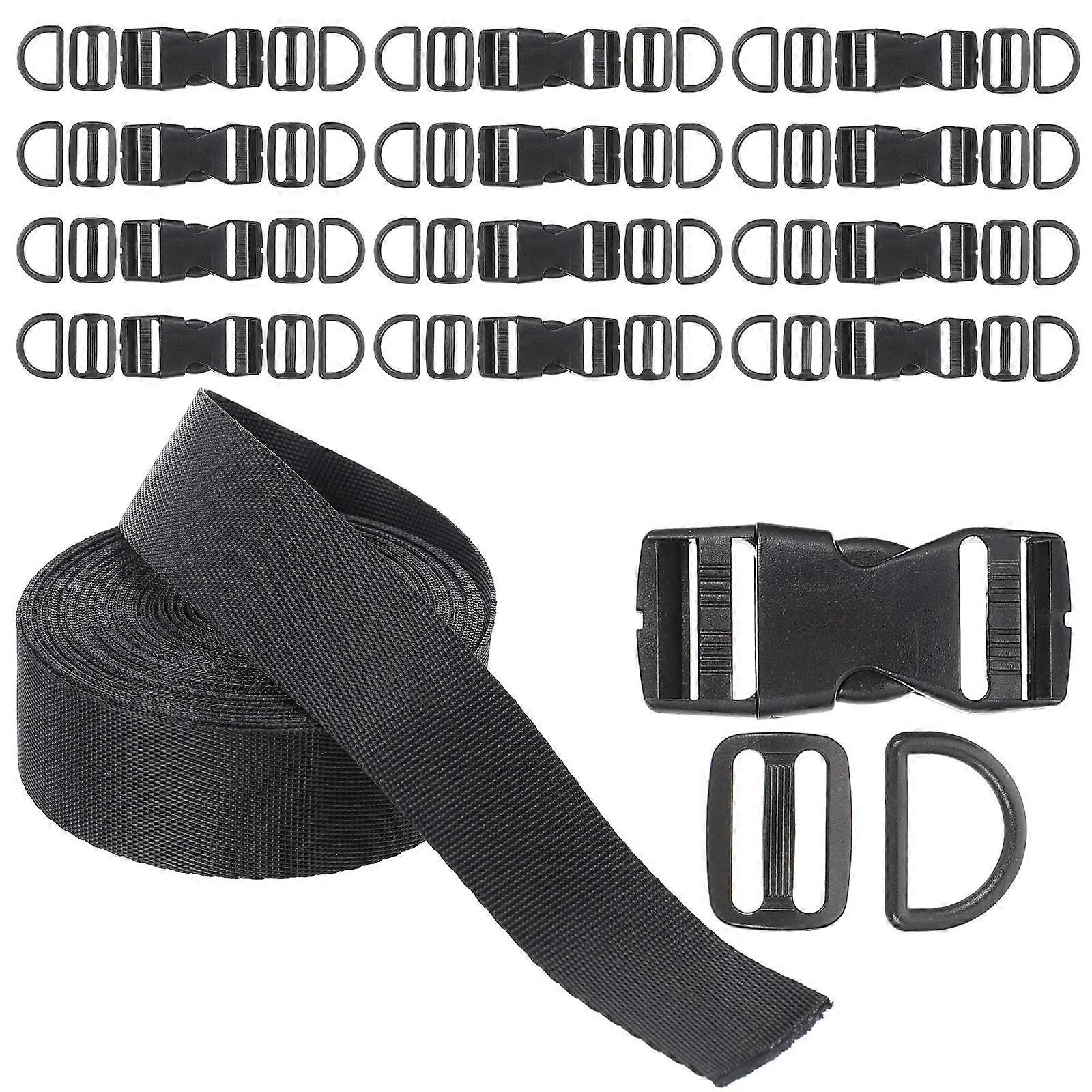 Box Accessories Adjustable Quick Side Release Buckles for 1Set Nylon Strap Kit