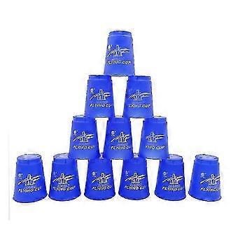 2023 New 12pcs/set Speed Cups Game Rapid Game Sport Flying Stacking Holloween Christmas Gift Hand Speed Training Game