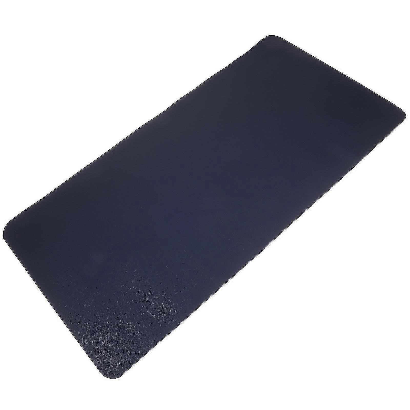 Gaming Desk Pad With Waterproof Feature Large Size Rectangular Dark Blue 1Pcs
