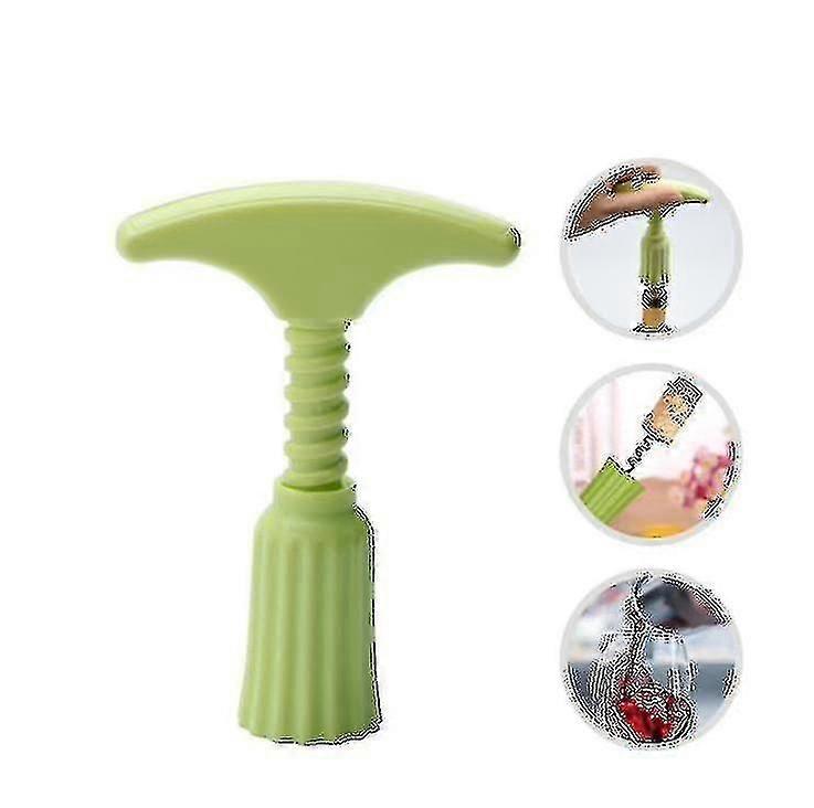 Multifunctional Wine Corkscrew,green