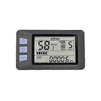 P3h LCD-display meter dashboard 24V 36V 48V 60V elektrische fiets meter display paneel compatibel met elektrische scooters