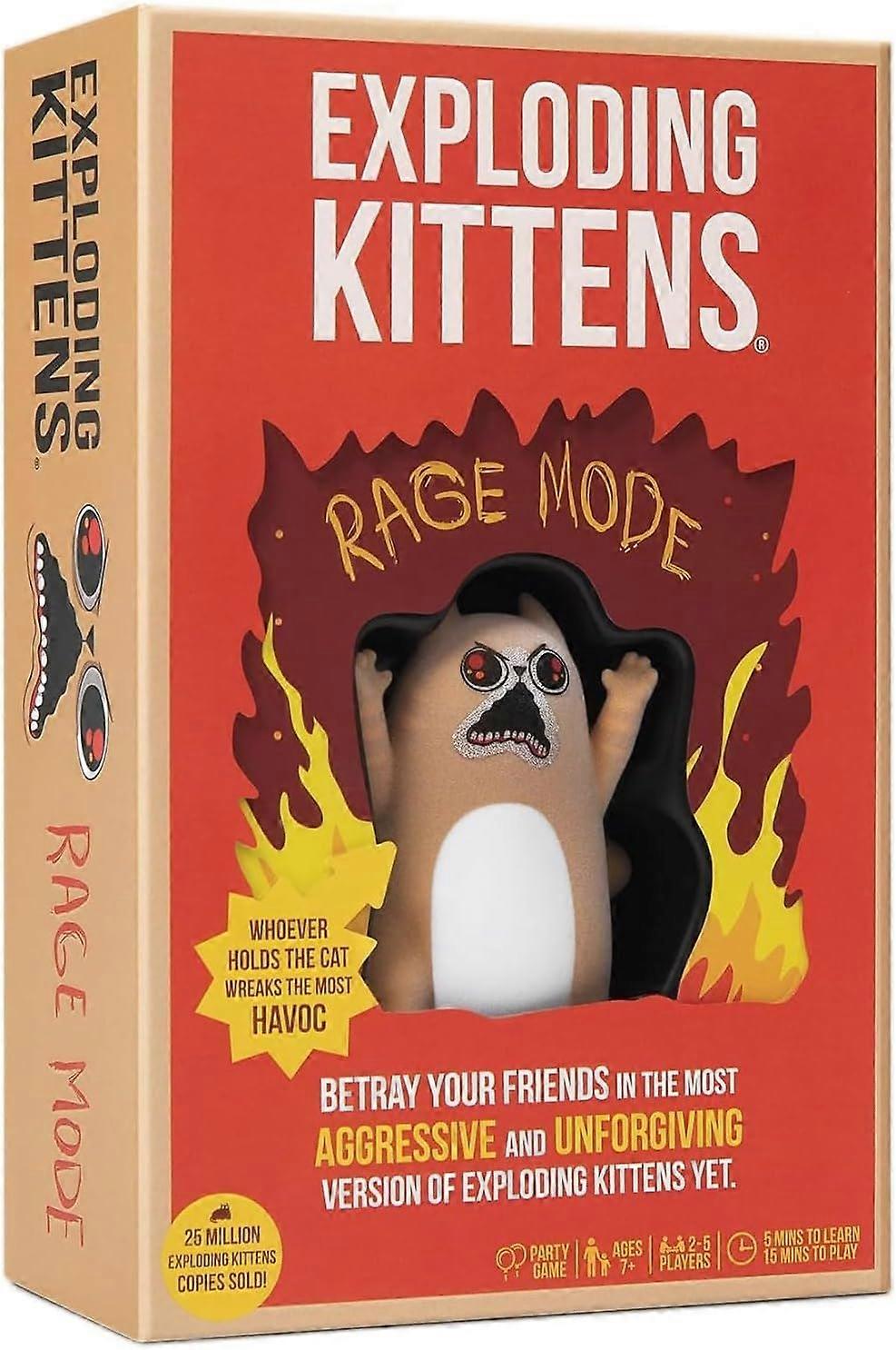 Exploding Kittens Rage Mode Card Game