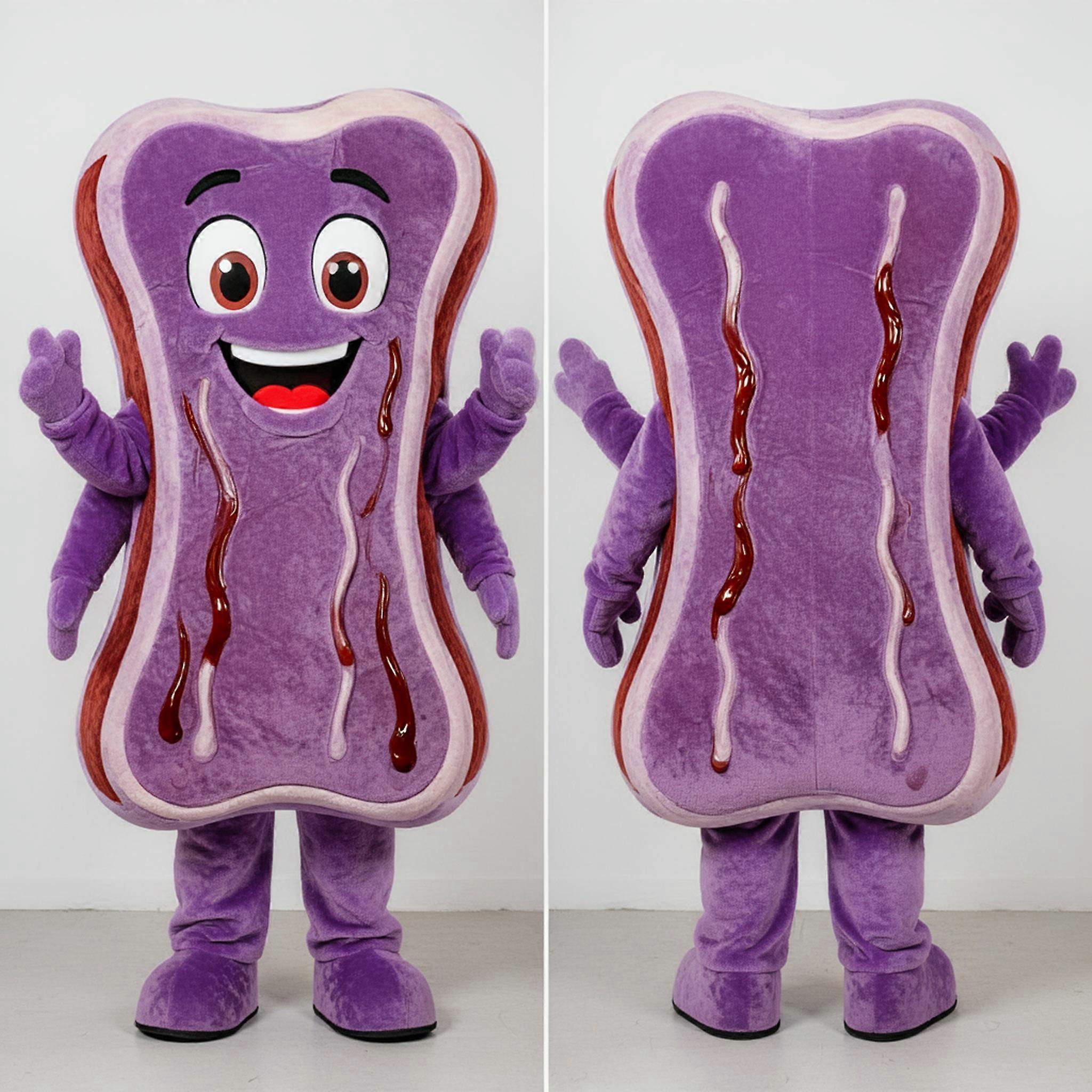 MASTICOT Lavender Playful Bbq Ribs Mascot