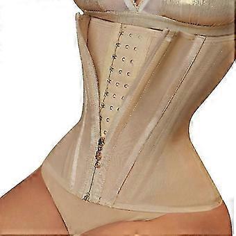 Corsetto modellante sottoseno da donna con stecche in acciaio, in spandex e nylon, ideale per allenamento, modellamento del corpo, vestibilità comoda.