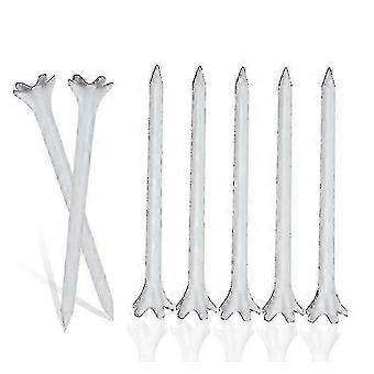 100 Pack 7cm Bamboo Golf Tees, Eco-Friendly Durable for Golf