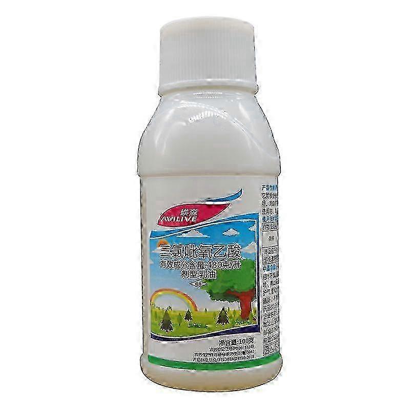 Désherbant pour arbres, arbustes et jujubiers, 1 à 3 tubes, solution herbicide à large spectre à 48 % de trichloropyridine