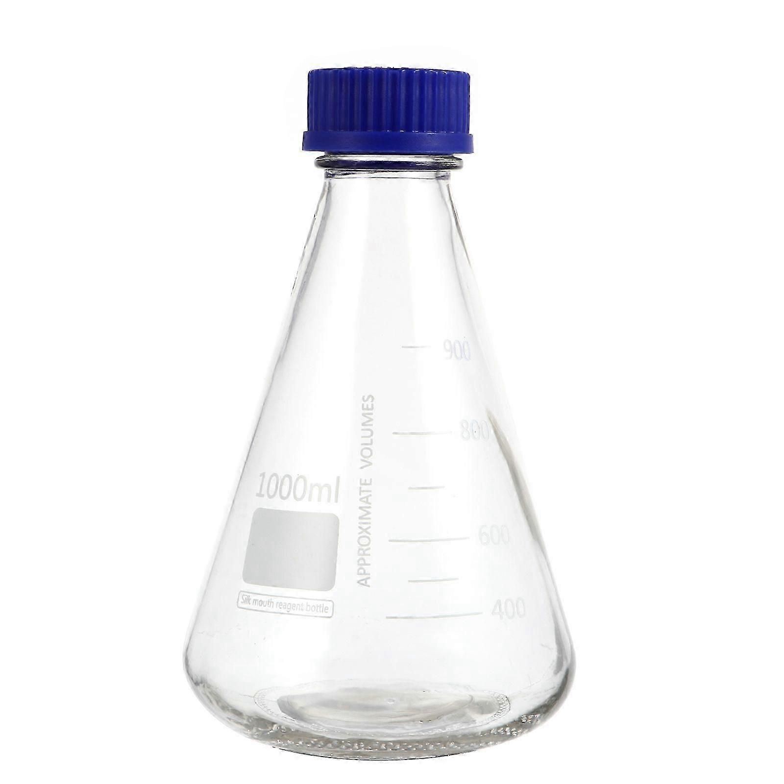 1 Pc Glass Conical Bottle Experiment Flask Conical Flask Laboratory Tool