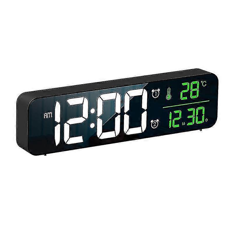 Alarm Clocks Large Led Digital Alarm Clock With Temperature