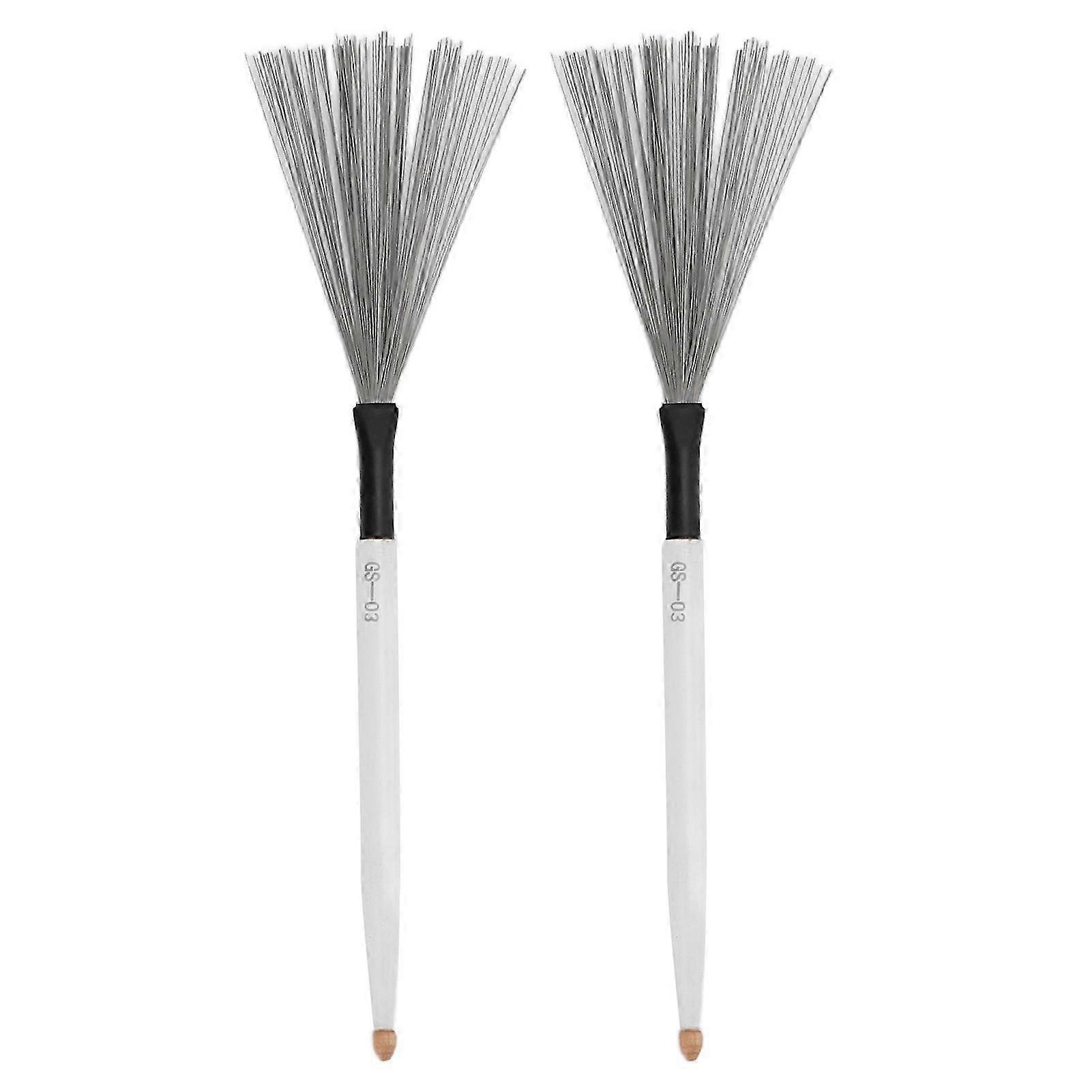 Dual-Head Maple Drum Brush Set