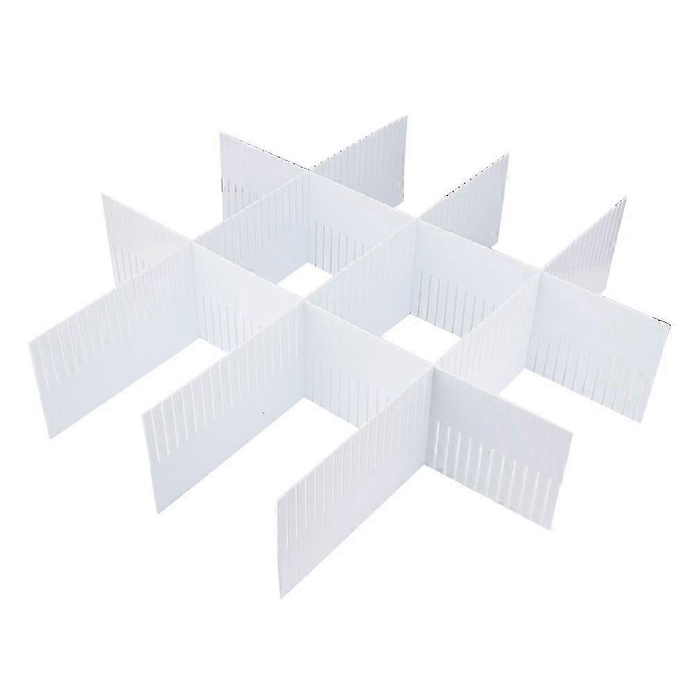 Drawer Dividers Separators 5Pcs 50*11cm Adjustable DIY Plastic Drawer Organizer