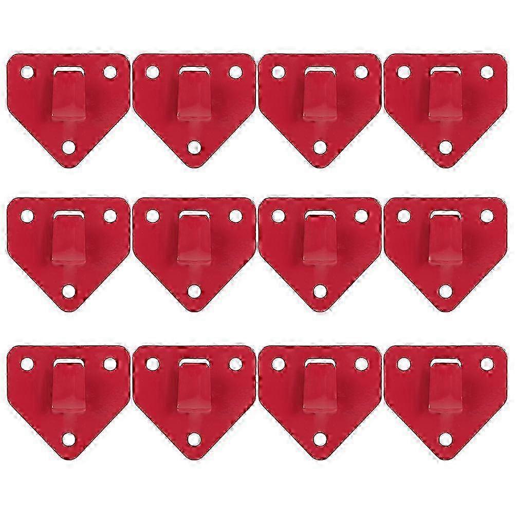 Heavy Duty Wall Hooks 12Pcs compatible with Fire Extinguishers