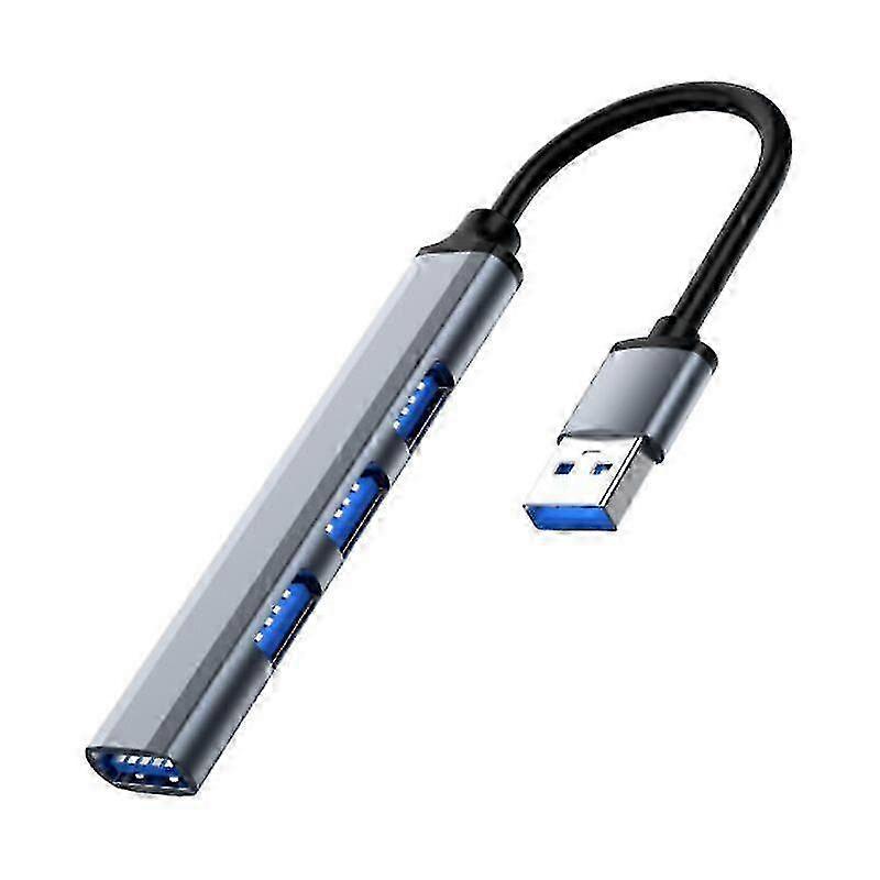 Compact 4-Port USB-A Hub