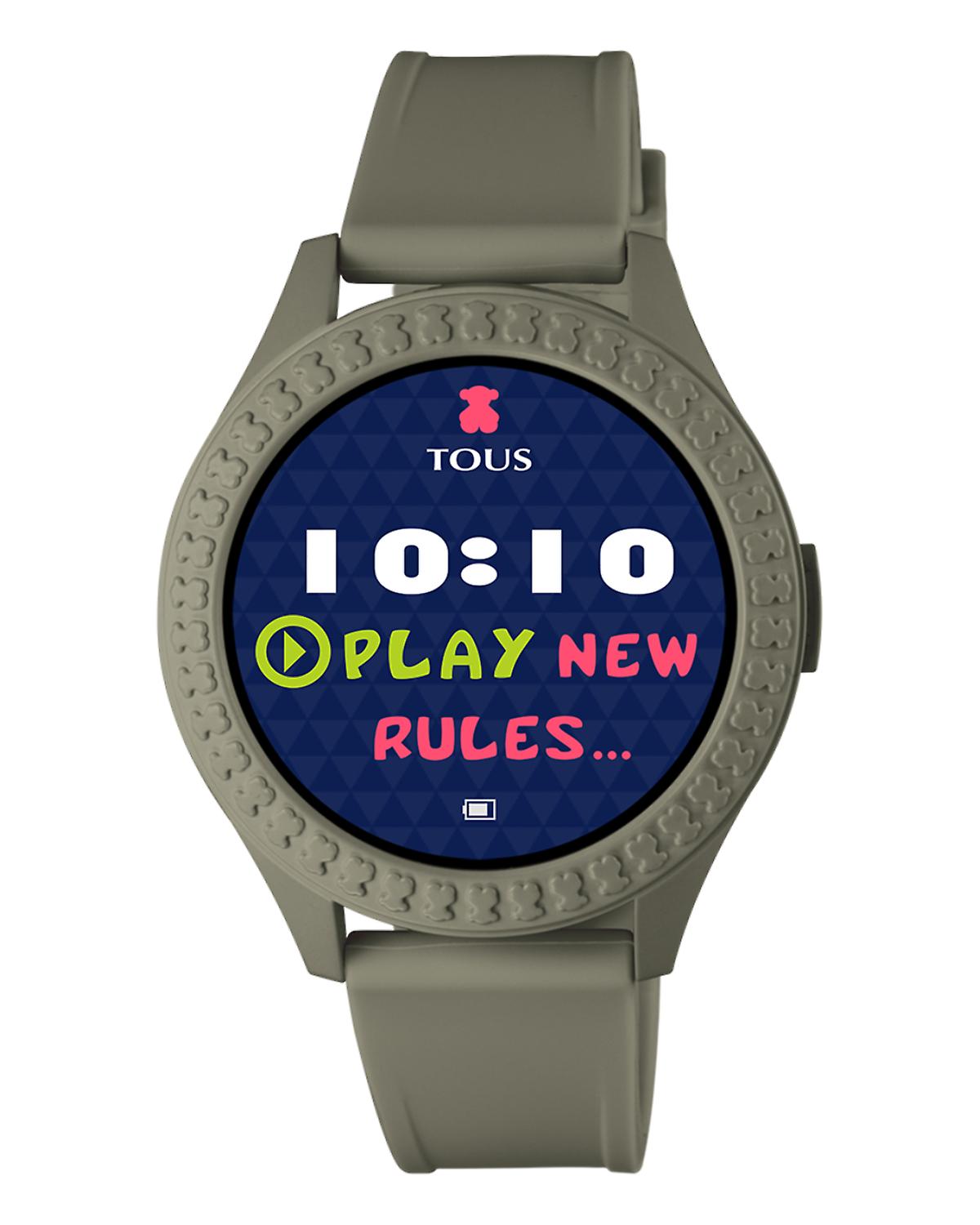 Tous smarteen conecta relógio Digital Woman de quartzo com pulseira de silicone 200350991