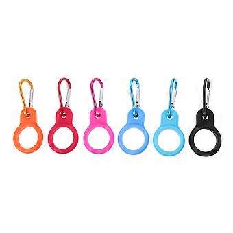 Water Bottle Buckle Silicone Bottles Buckles for Travel Use 6Pcs