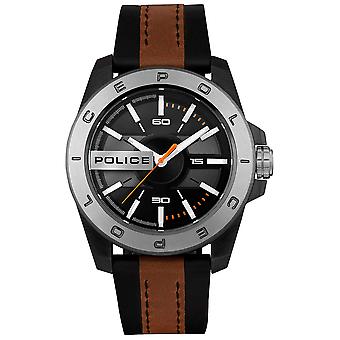 Police watches urban reloj para Hombre Analógico de Cuarzo con brazalete de Piel de vaca R1453310002