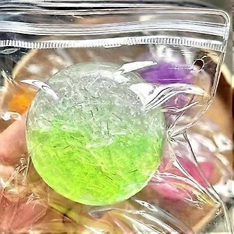 Colorful Glitter Stress Balls  Jelly Fidget Toys Calming Sensory Tool for ADHD Autism Kids Adults Anxiety Relief