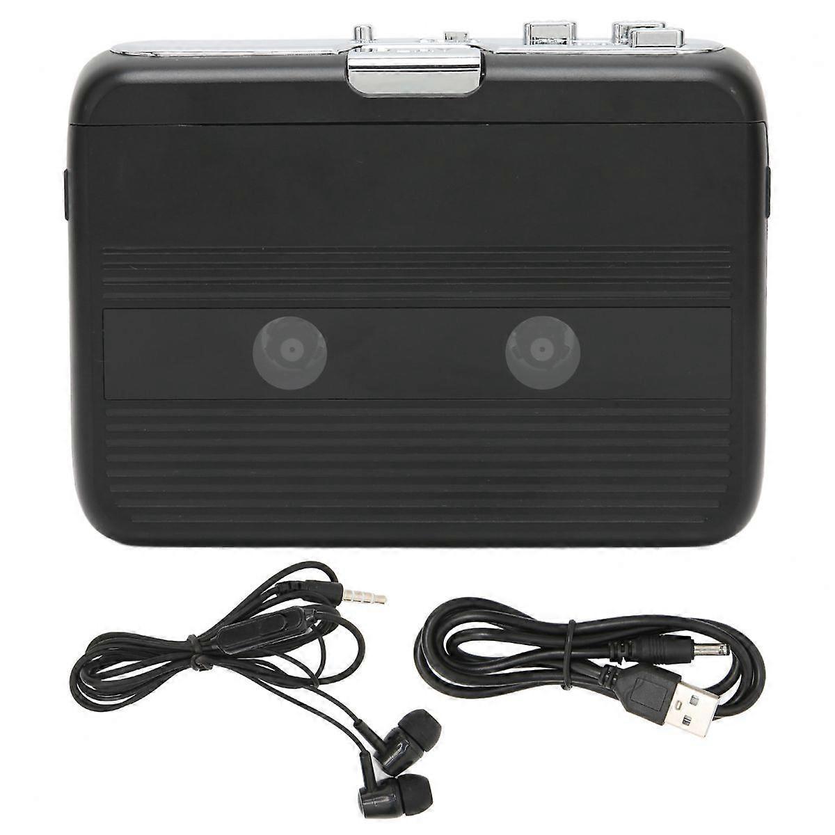 Bluetooth Stereo Cassette Player Auto Reverse Portable