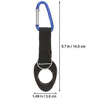 Bottle Attachment Hiking Gear Water Bottle Holder Clips Scratch-Resistant Aluminum Alloy 2Pcs
