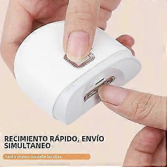 Cortauñas eléctrico silencioso, con carga mediante USB.