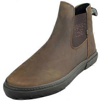 Globe Dover II Herren-Chelsea-Boots in Dunkelbraun