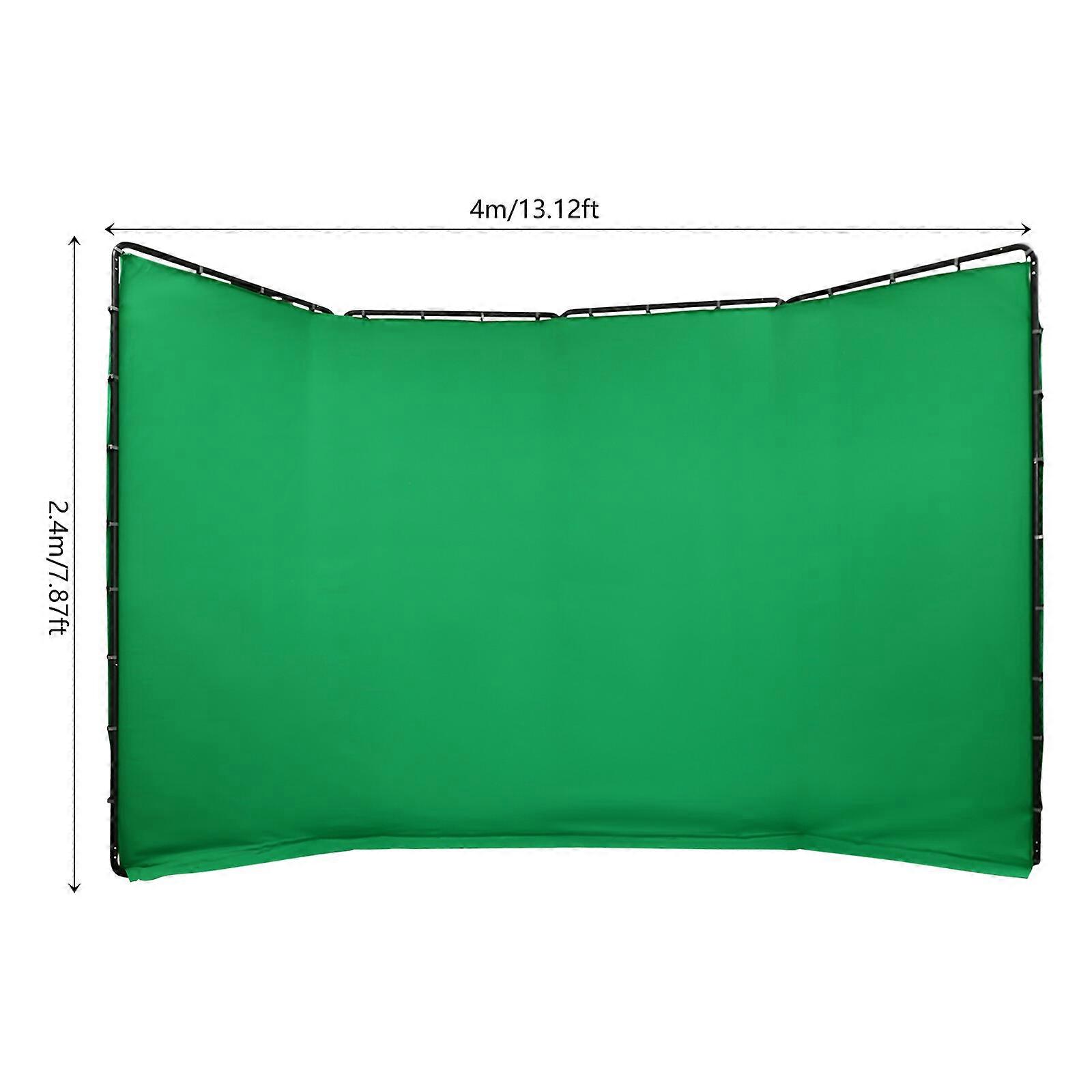 Studio Achtergrond Groen - 4x2,4 Meter - Polyester