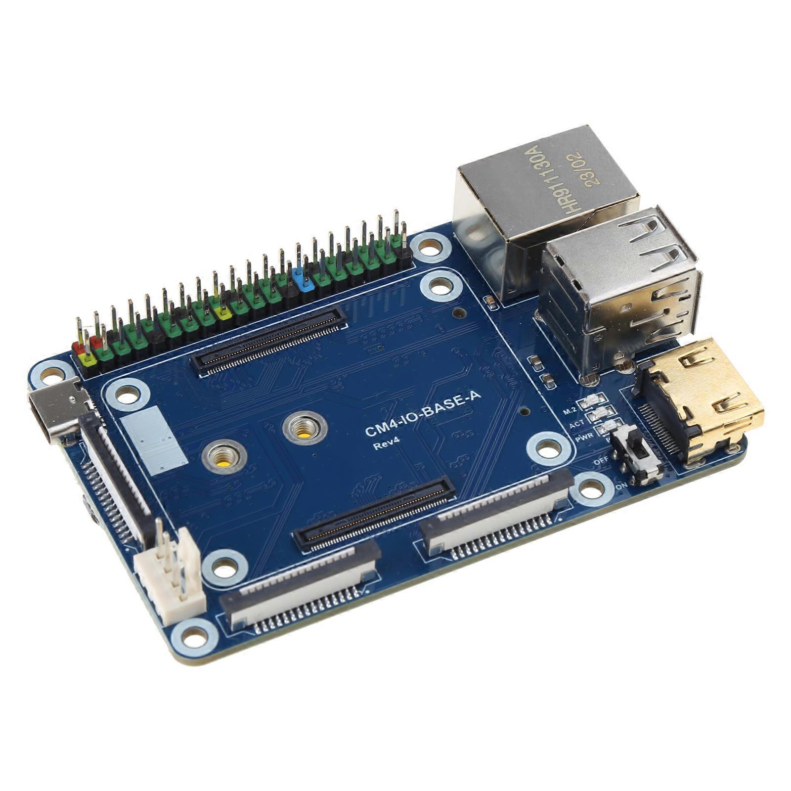 for  CM4 Mini Compute Module 4 Basic Expansion Board Lite Computing Module Core Board Powerful Function Multicolor