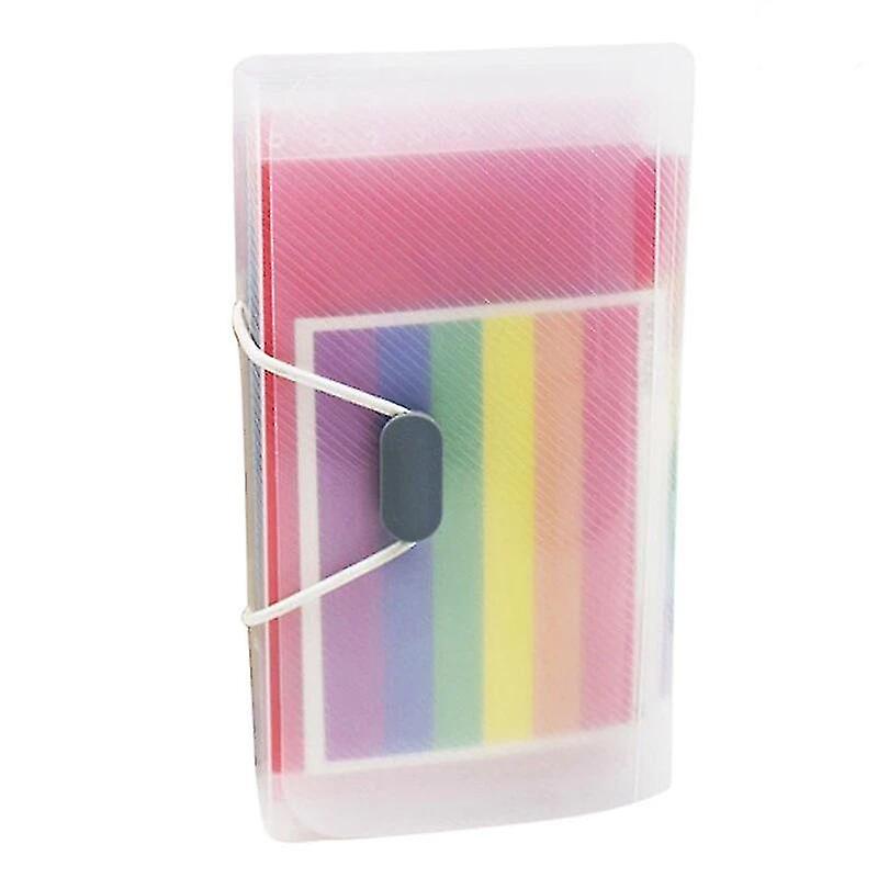 A6 Plastic Expanding File Folder Organizer