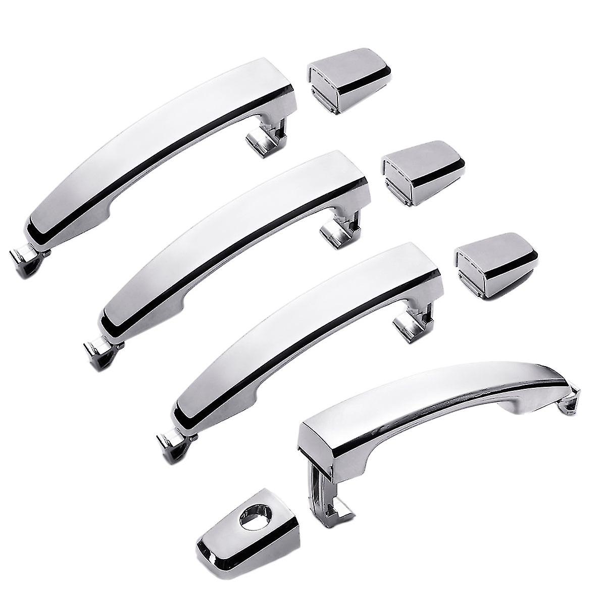 4pcs Chrome Abs Door Outer Handle Covers For Captiva Sport/aveo/ Vue 96468254 96468266 96468266 Wuqx